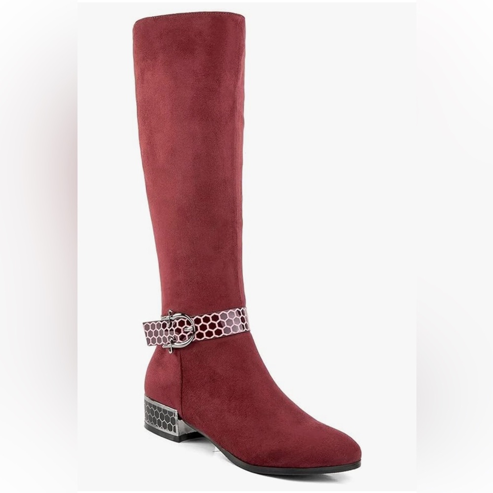 Ann Creek Burgundy Boots